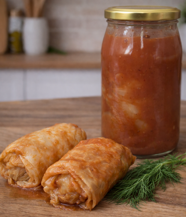 Gołąbki w sosie pomidorowym