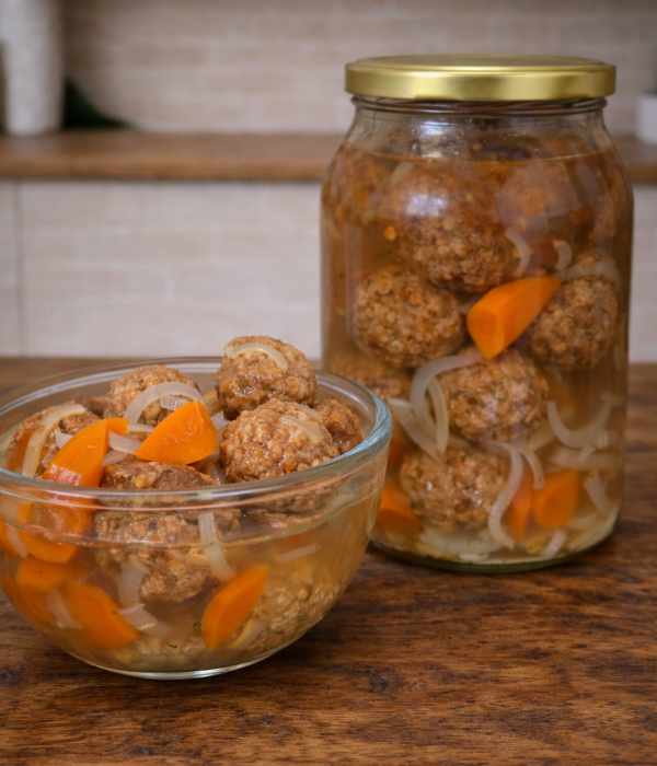 Klopsiki Wieprzowe w Zalewie Octowej