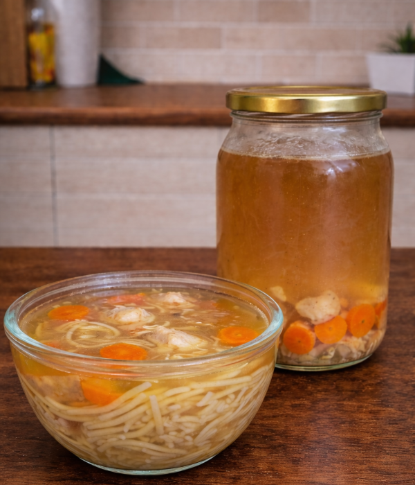 Rosół Domowy z Mięsa Drobiowego