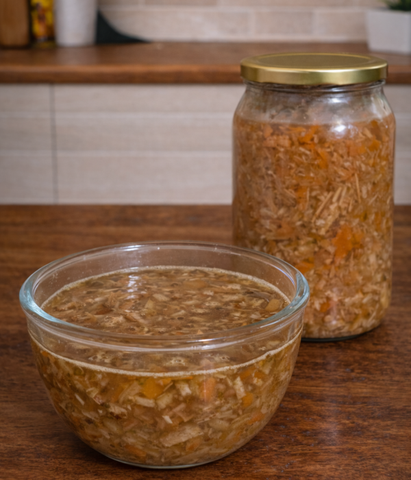 Flaczki Wołowe w Rosole